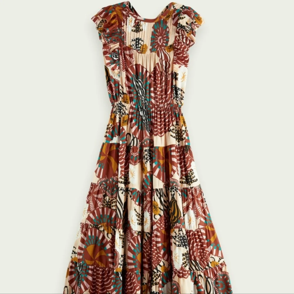 Scotch and Soda Open Back Maxi Dress - Picture 6 of 8